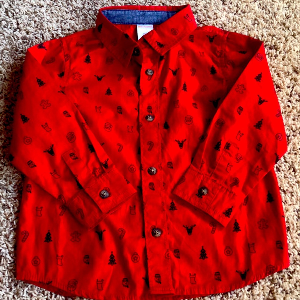 Adorable shirt Christmas 🎅🏼 🎄 size 2T